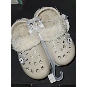 Size 9 Koala Kids Fur‎ Lined Clogs New